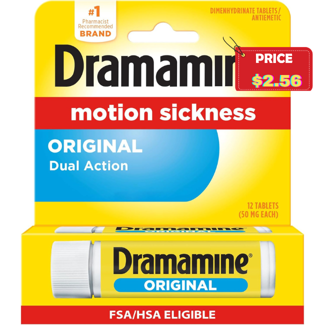 Motion Sickness Relief Deal: Save 40% with Subscribe and Save
