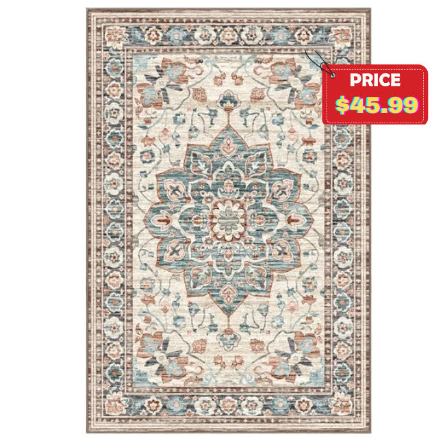 Large Polyester Area Rug Deal at Walmart: Save $45.99