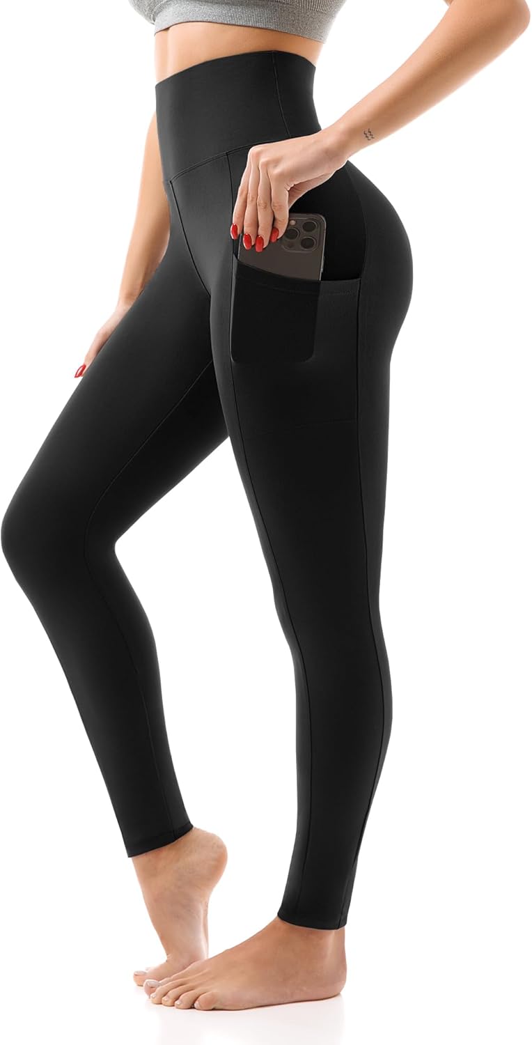 SINOPHANT High Waisted Leggings with Pockets Women, Full Len deal at Amazon