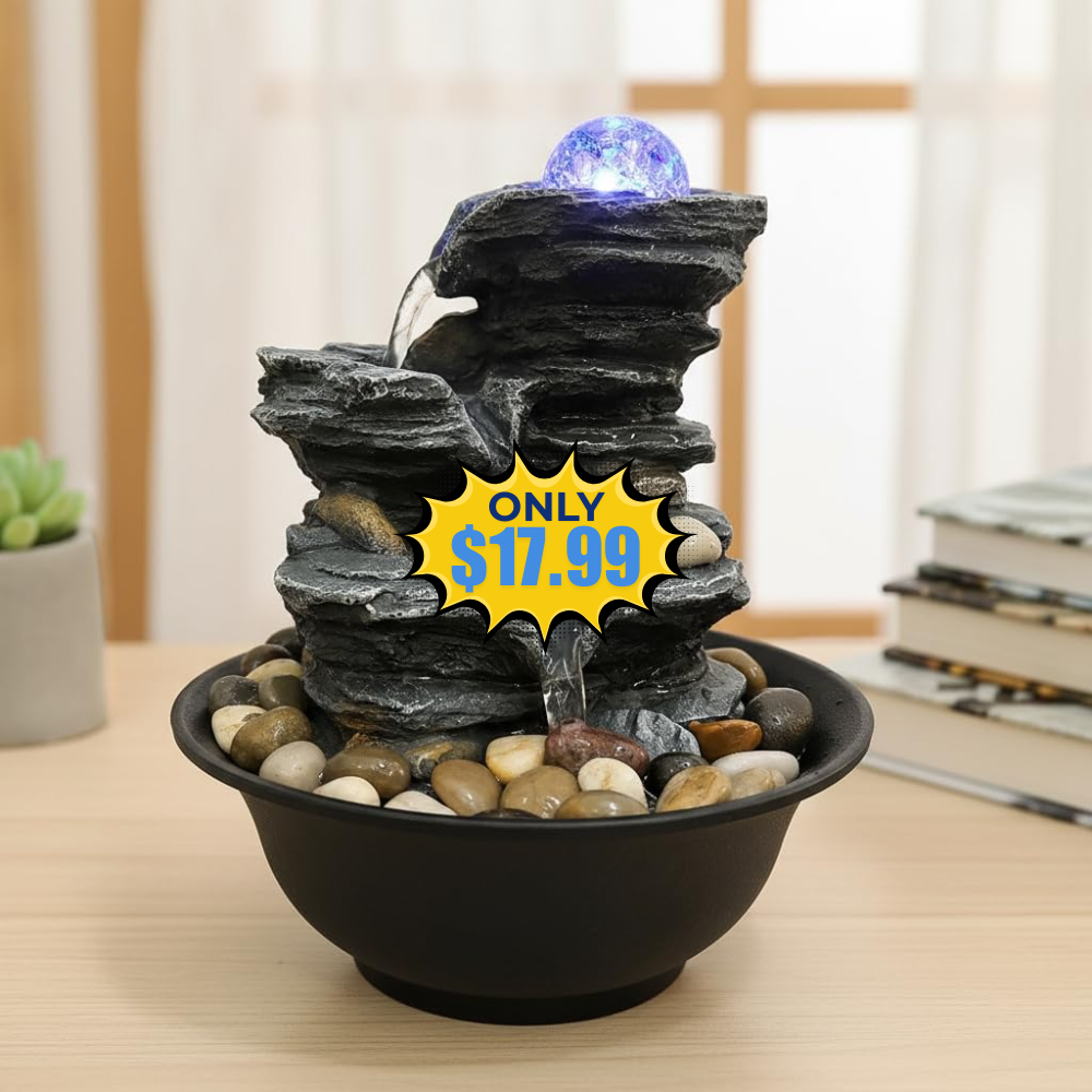 Tabletop Water Fountain Indoor Deal: Save 38%