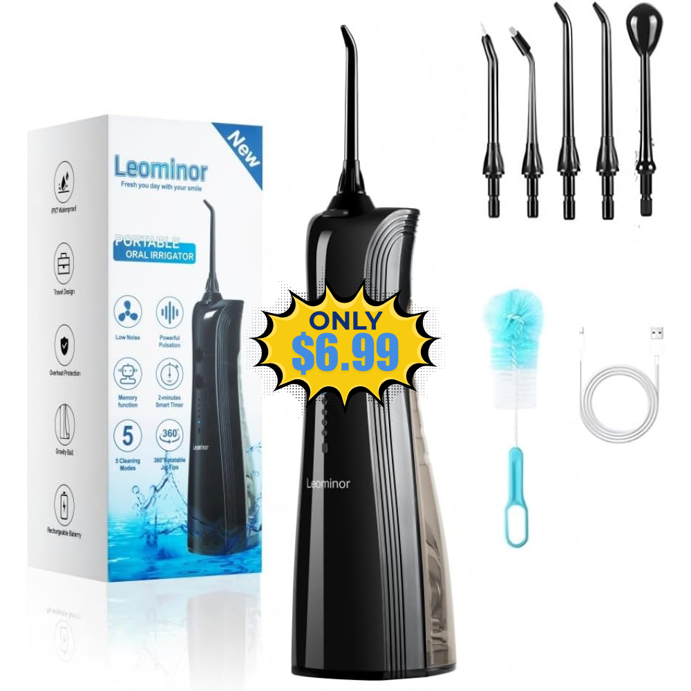 Leominor Water Dental Flosser Promo: Amazing Discount