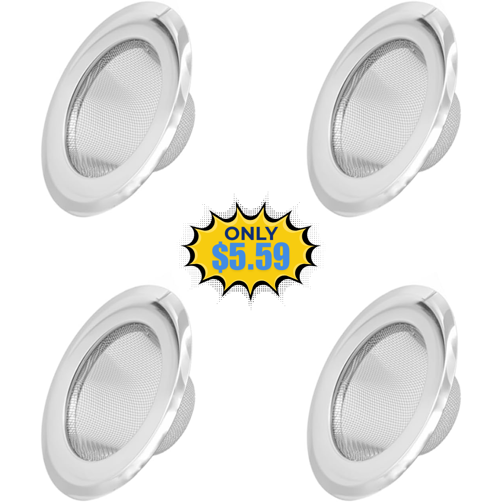 Kitchen Sink Drain Strainer Deal: Save 20%