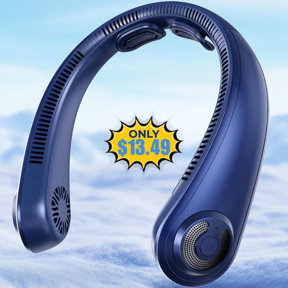 Portable Neck Fan Promo: Save with UPG3E2MI