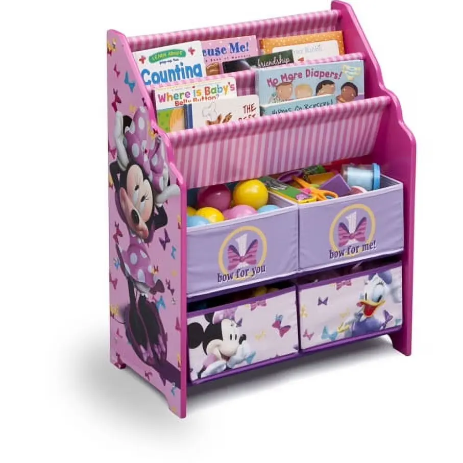 Disney Minnie Mouse Book & Toy Organizer Deal at Walmart: Save $4.99