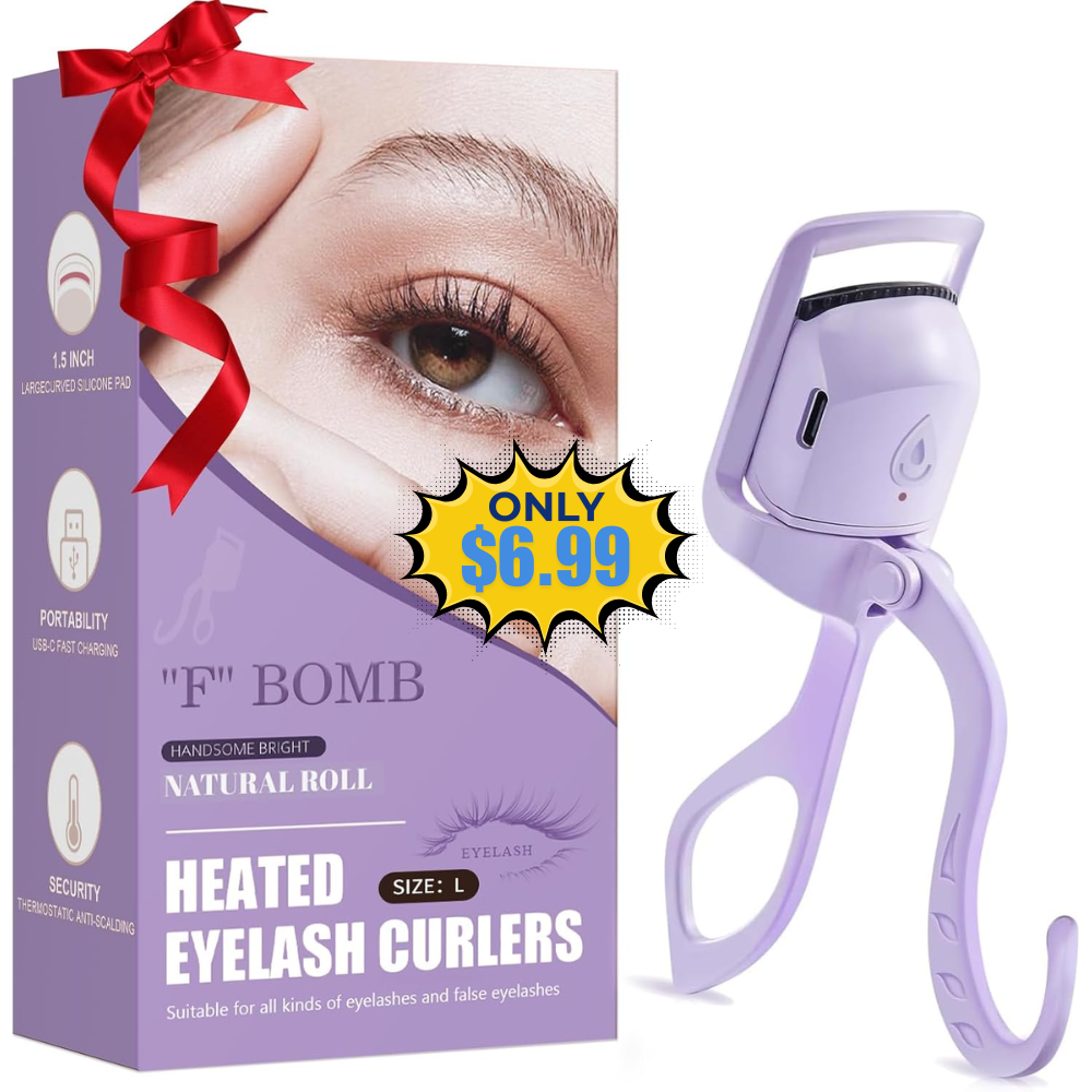 Safe Anti-Burn Lash Curler Deal: Save 53%