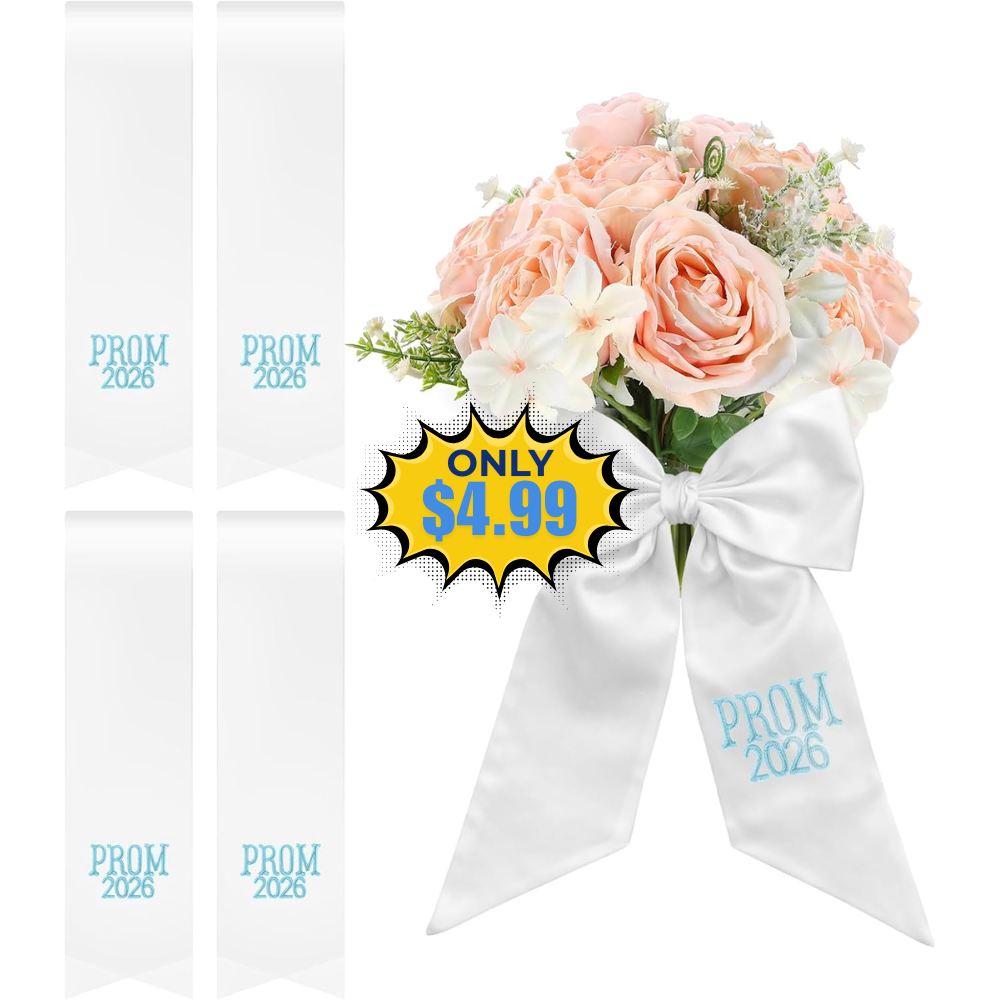 Frienda 4 Pcs Prom Bouquet Ribbon Deal: Save 58%