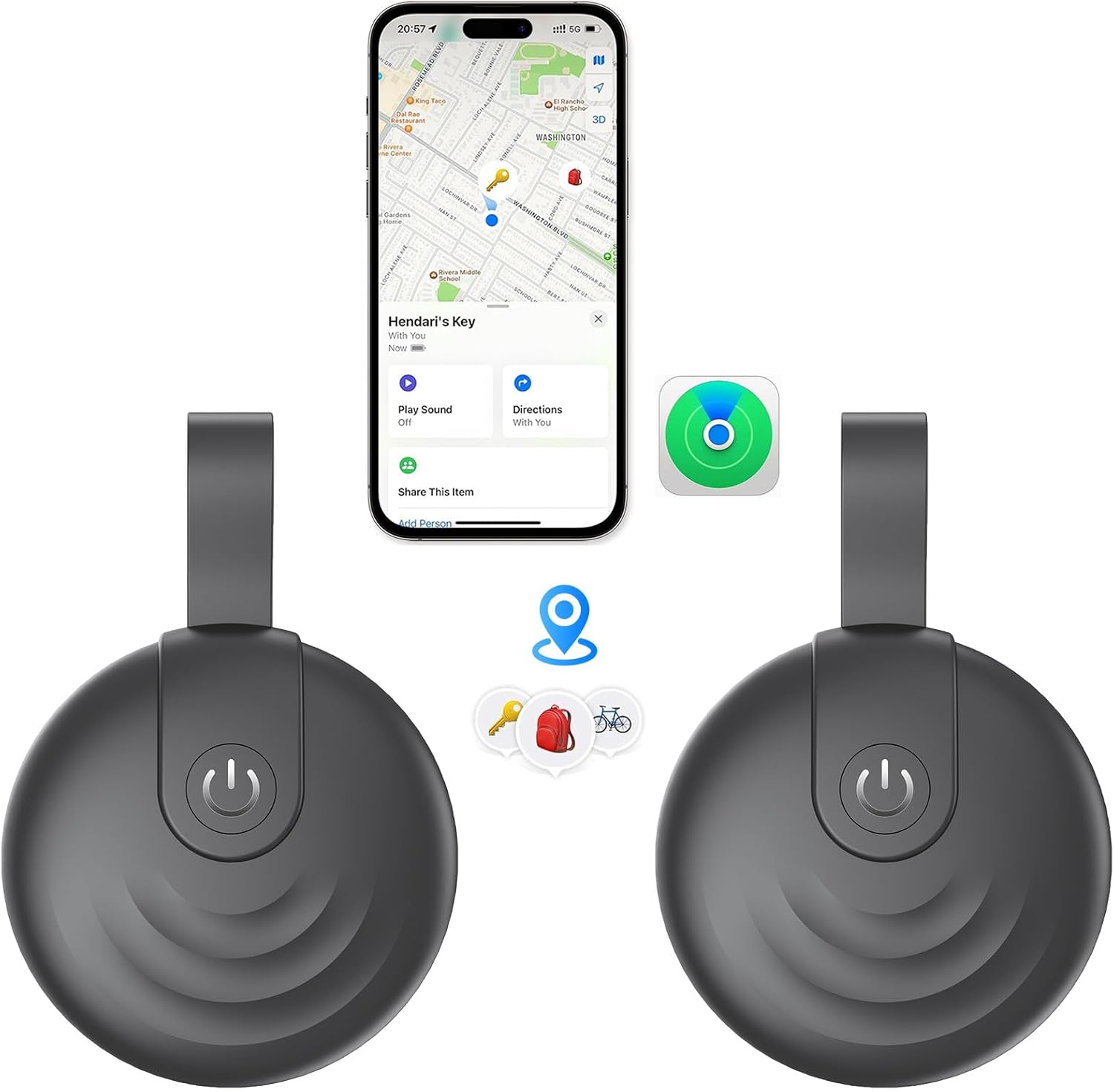 Lmrbelec Tracker Tags, Work with Apple Find My deal at Amazon