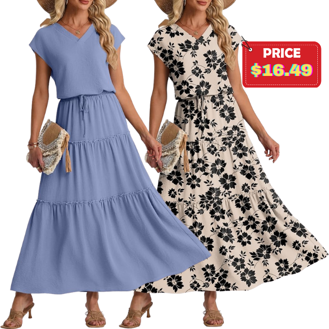 2-Piece Maxi Skirt Sets Promo: Amazing Price