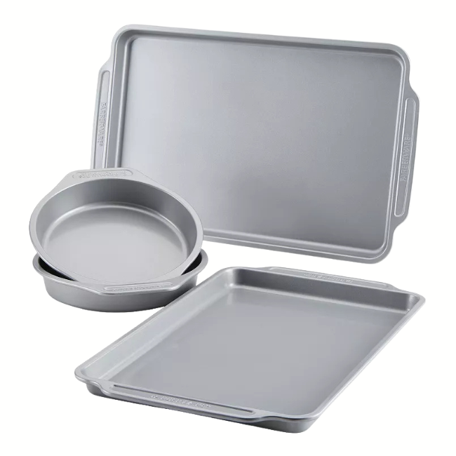 Nonstick Bakeware 4-Piece Set Deal: Save $23.04 at Kohls