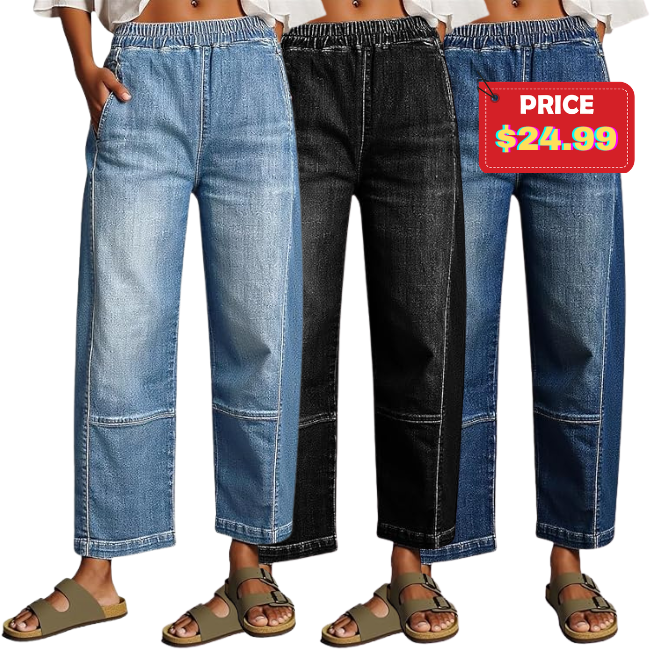 Baggy Cropped Jeans Sale: Save 50%