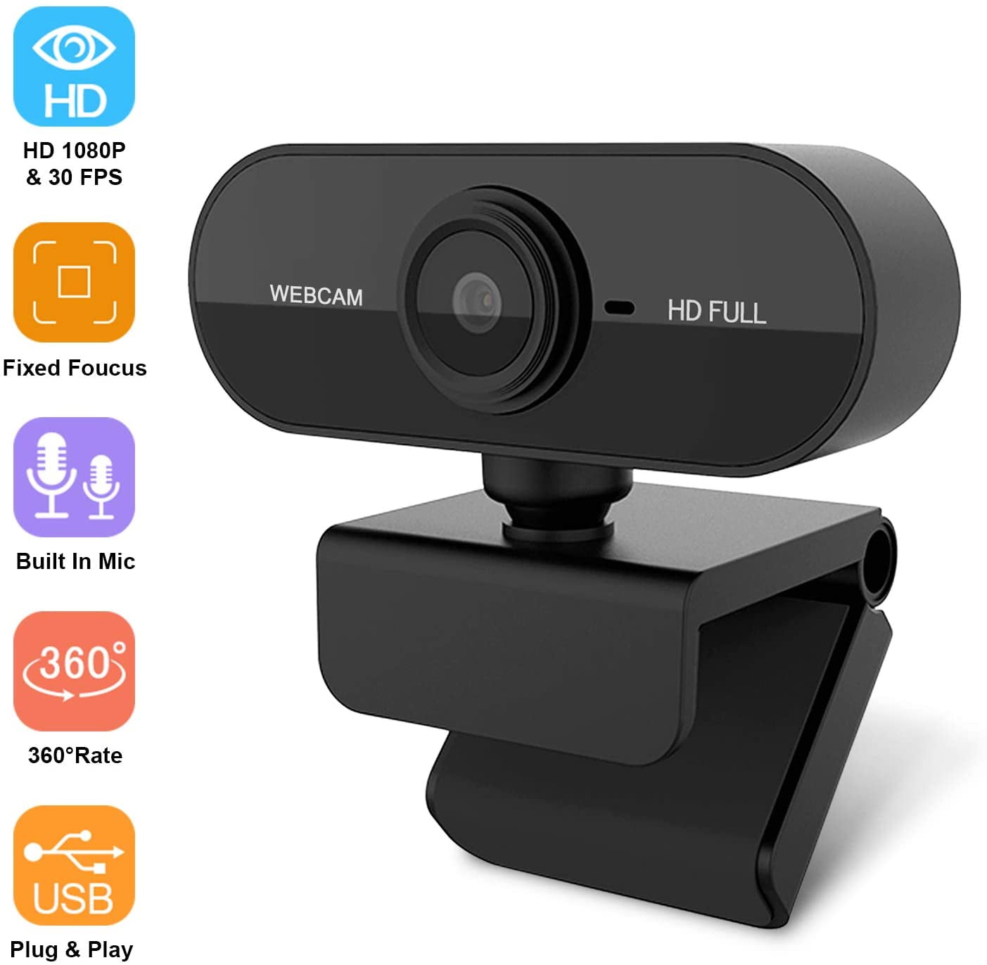 SEORT 1080P HD Webcam Deal: $19.99 at Walmart