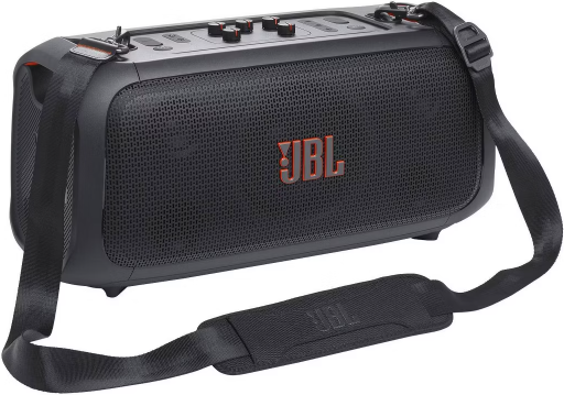 JBL PartyBox On-the-Go Portable Party Speaker with lights and wireless mic at Target