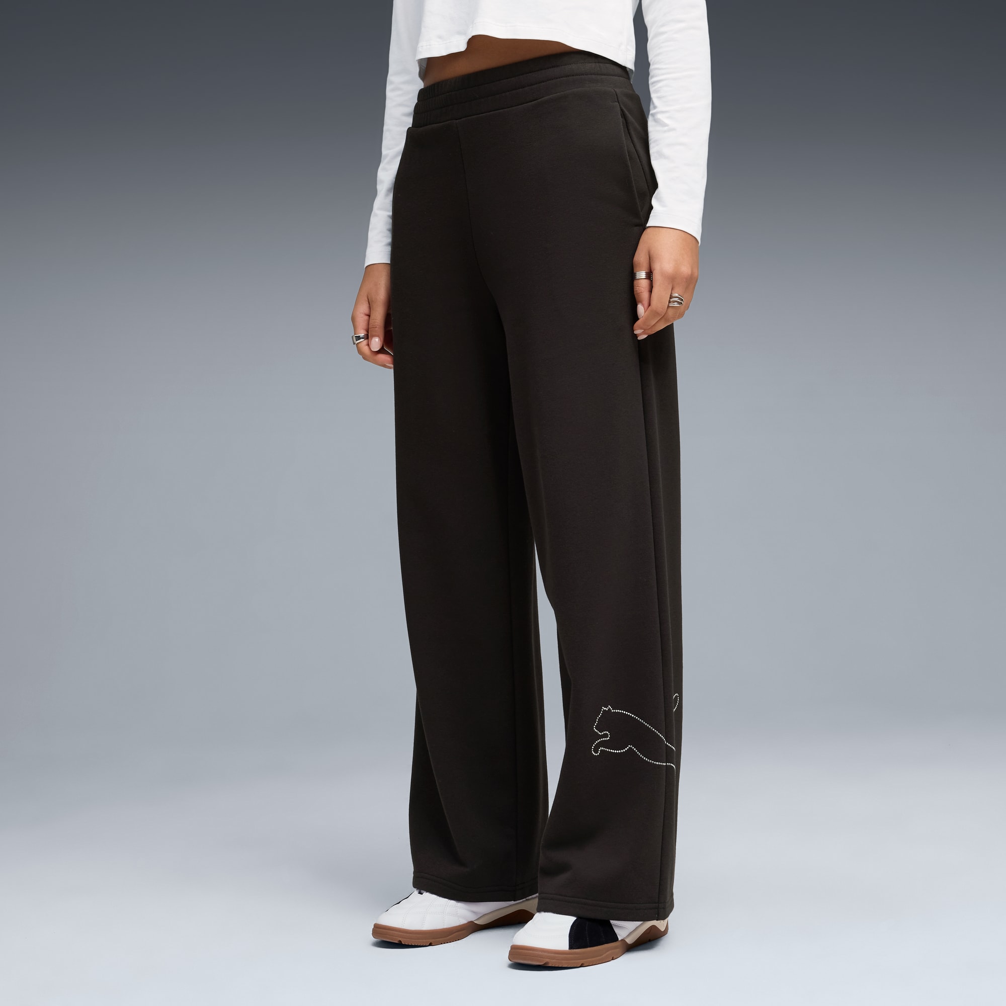 Bedazzled Women’s Wide Leg Pants Deal: Save 50% at PUMA