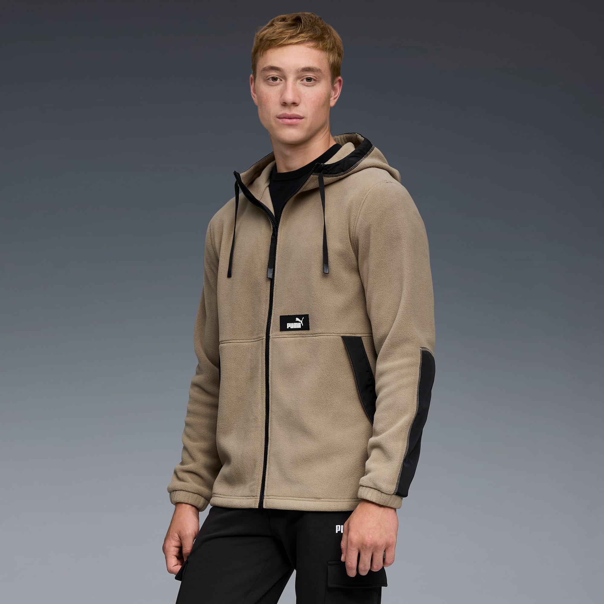 Polar Fleece Men’s Hooded Fleece Insulated Jacket Deal at PUMA: Save $55