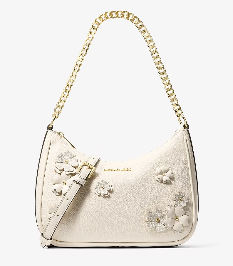 Jet Set Travel Embellished Convertible Crossbody Bag Deal at Michael Kors: Save…
