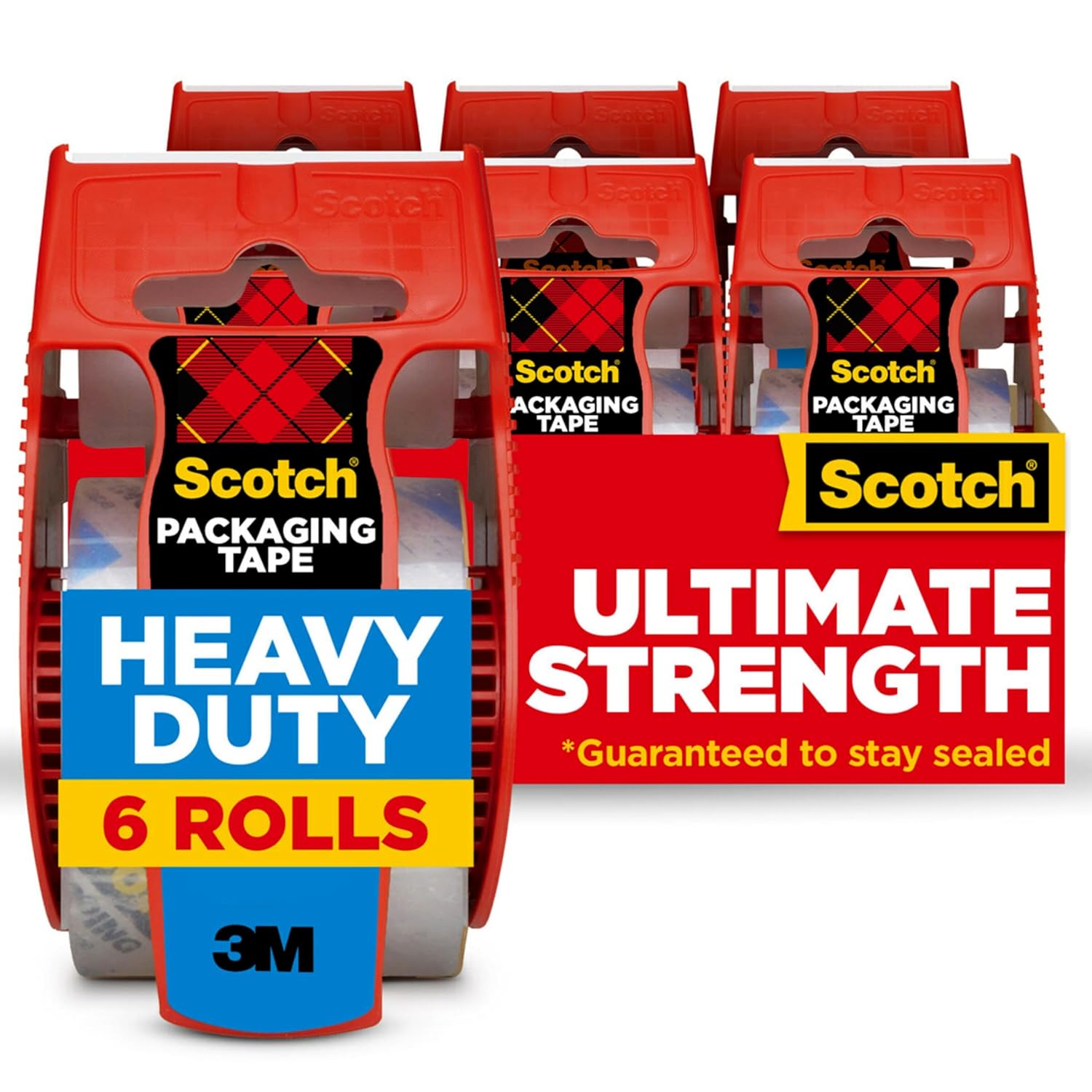 Scotch Packing Tape 6-Pack Only $12 (Reg. $20) at Amazon