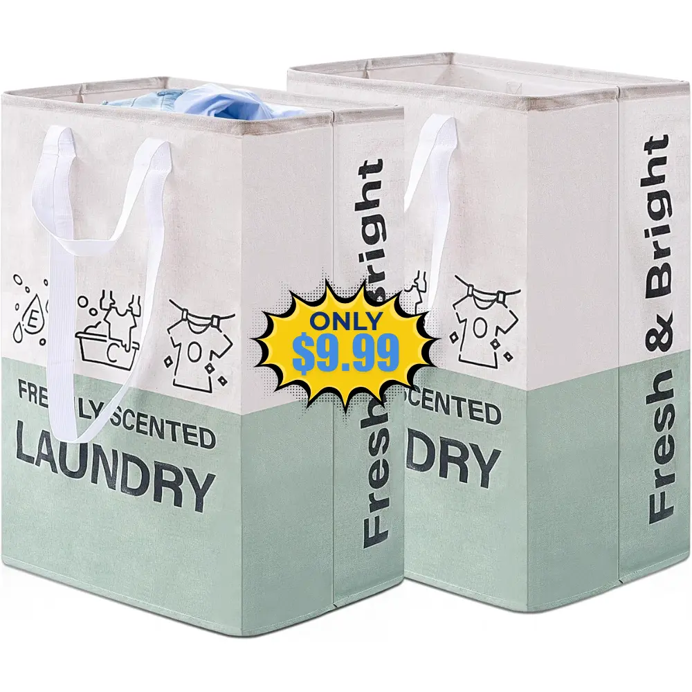 92L Freestanding Laundry Basket Free Promo: XPBS59J4