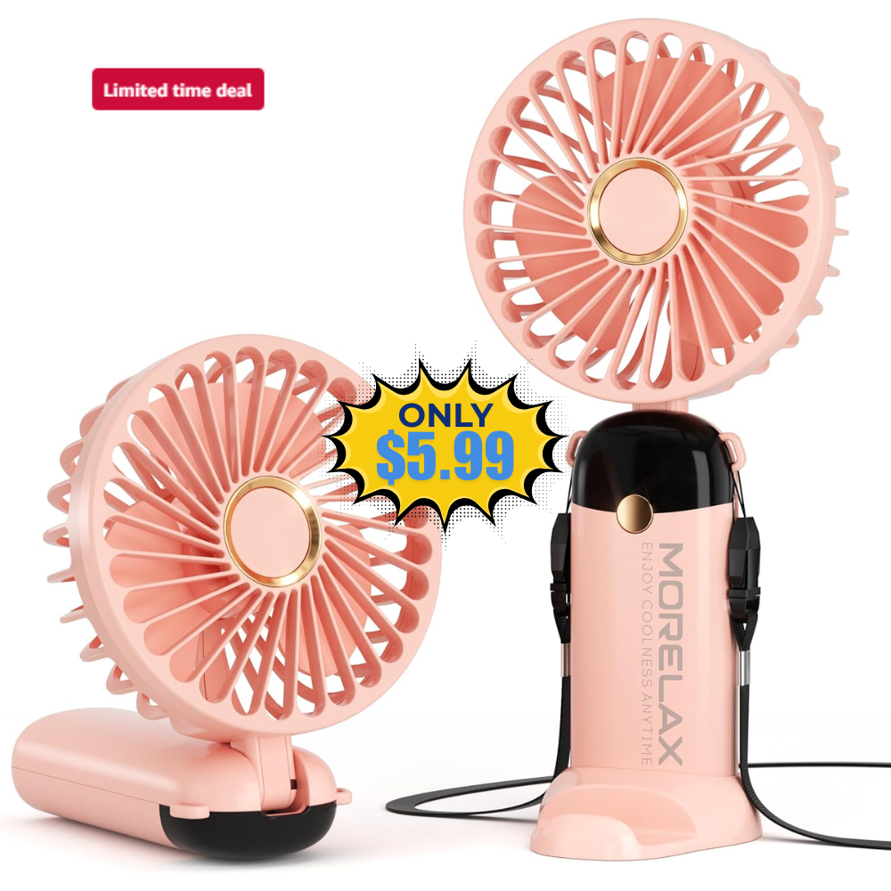 Jancane Handheld Fan Deal: Save 40%