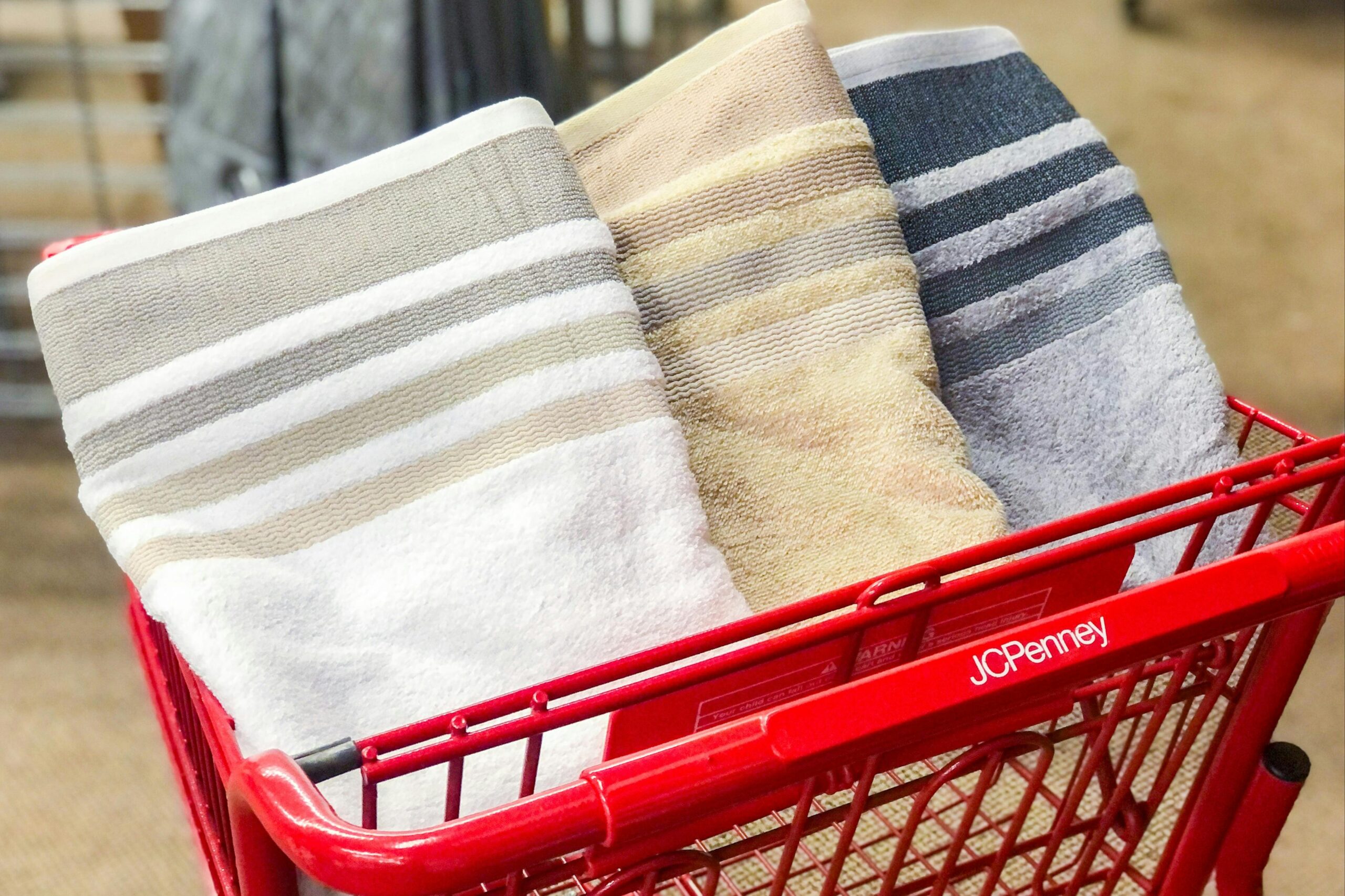 Bath Towels Buy 1 Get 2 Free Only $4 Each at JCPenney