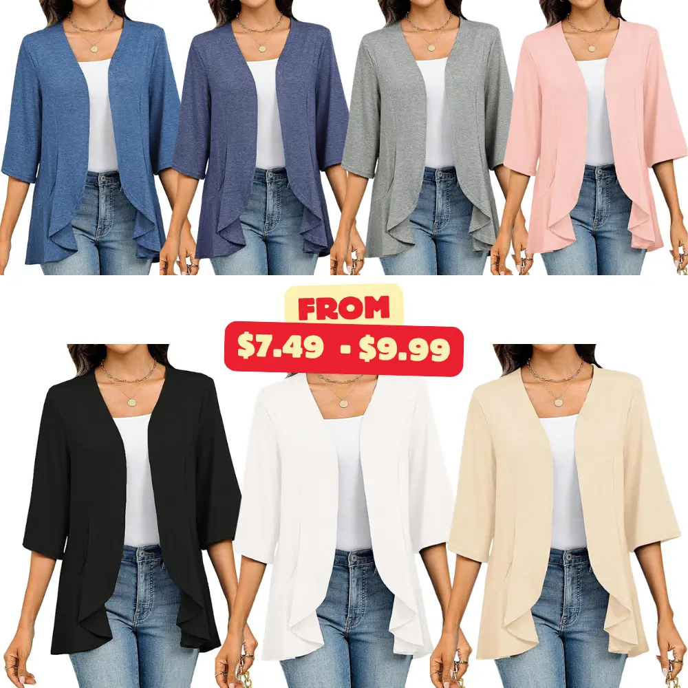 Totatuit Womens Lightweight Cardigan Deal: Save 40%
