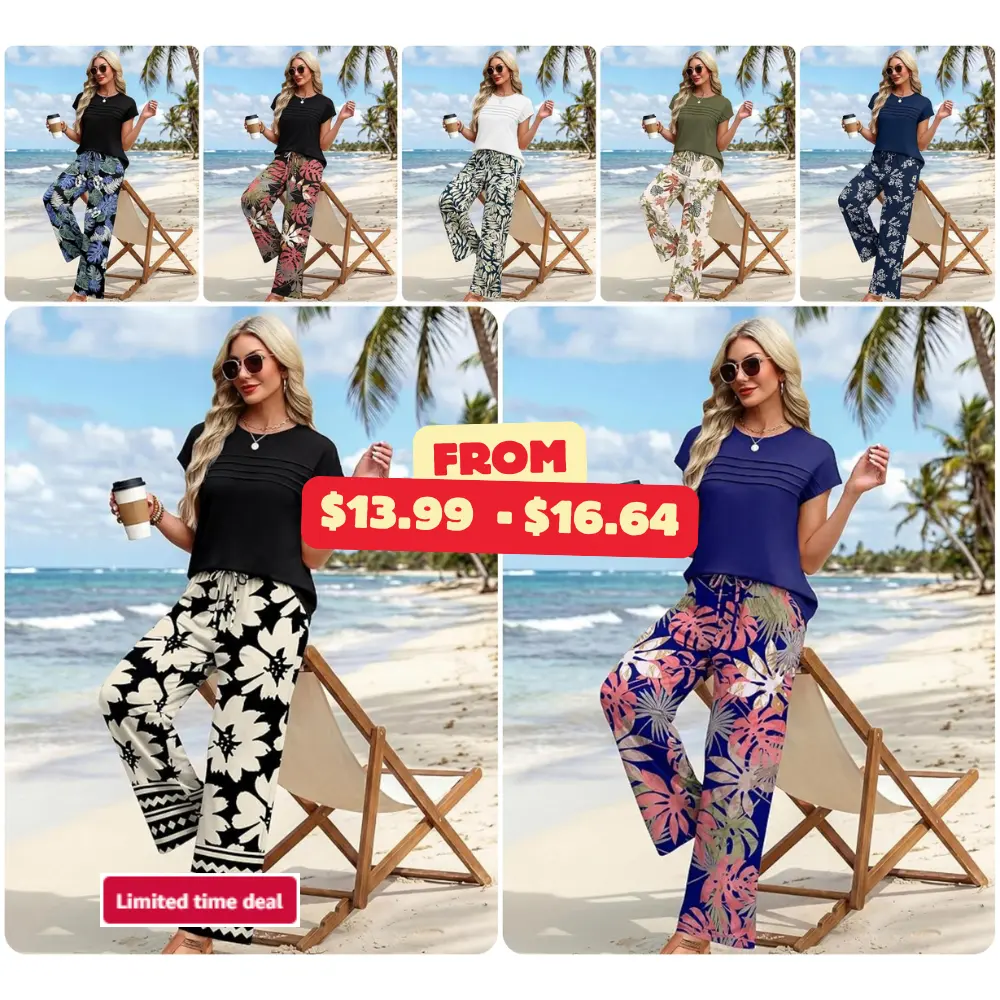WIHOLL Womens Two Piece Set Deal: Save 20%