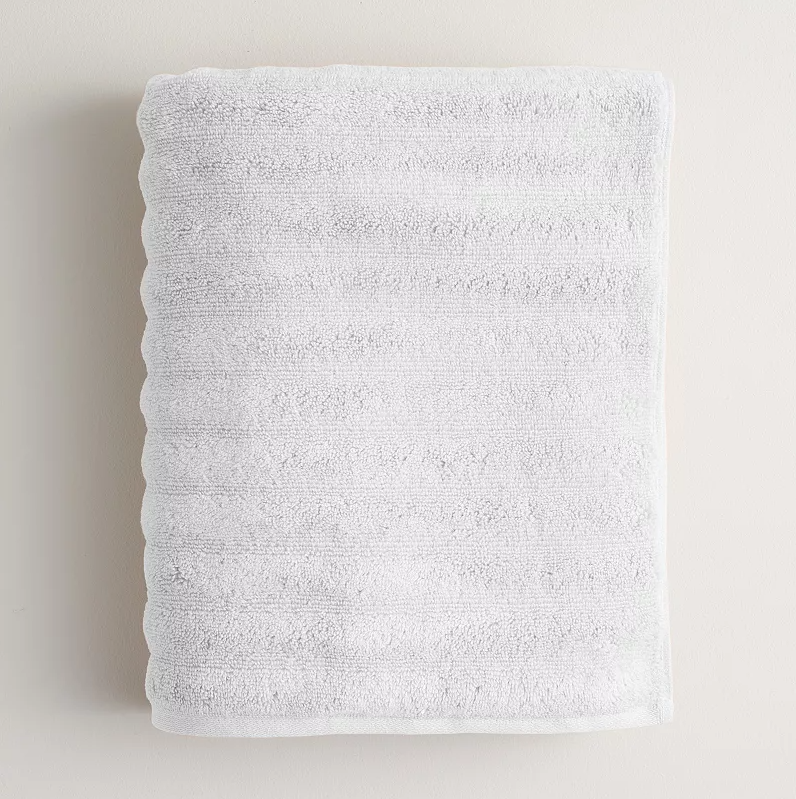 Sonoma Goods For Life Quick Dry Ribbed Bath Towels Deal: Save 52% at Kohl’s