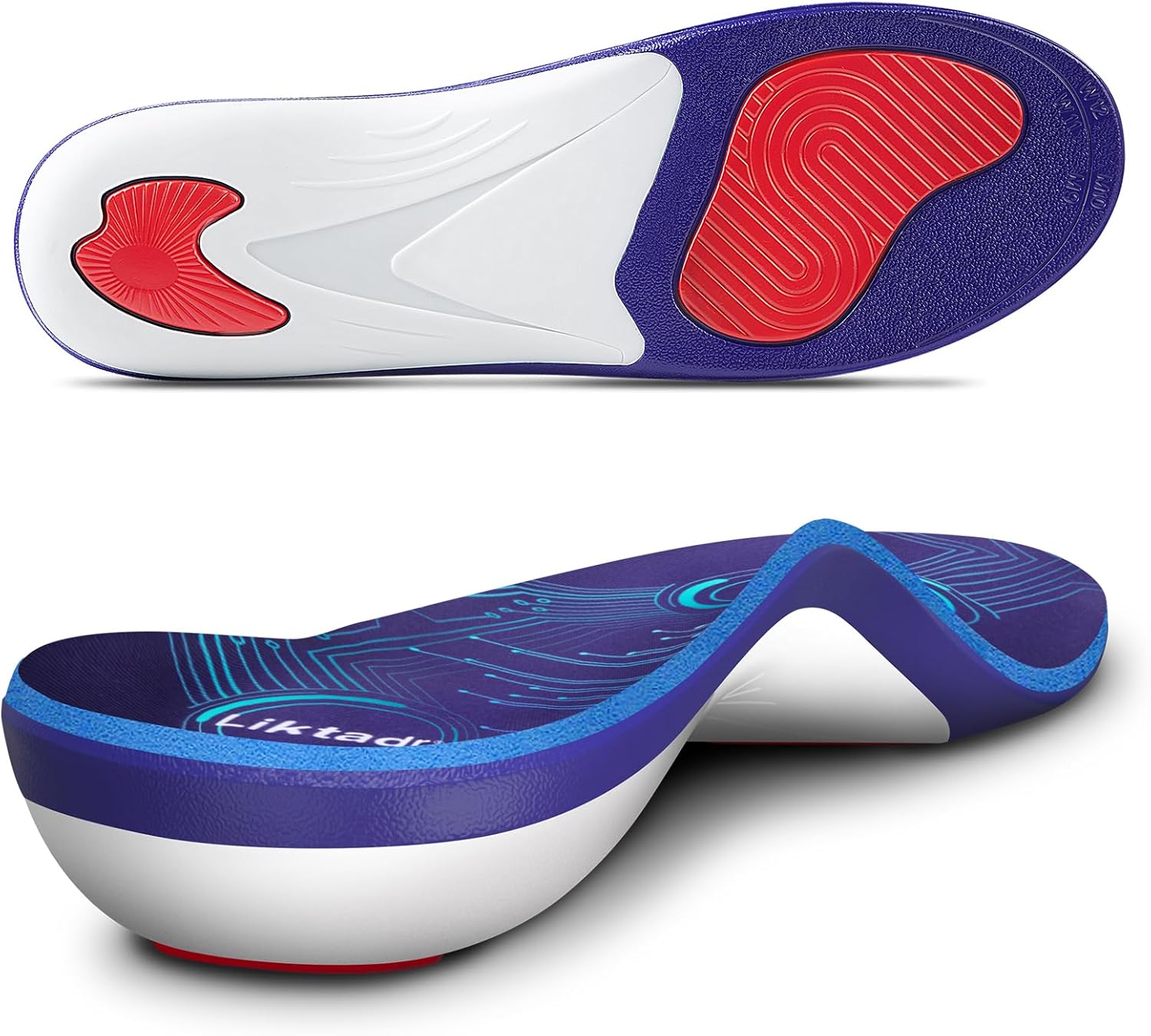 Liktadr Heavy Duty Support Orthotics for Plantar Fasciitis on Amazon