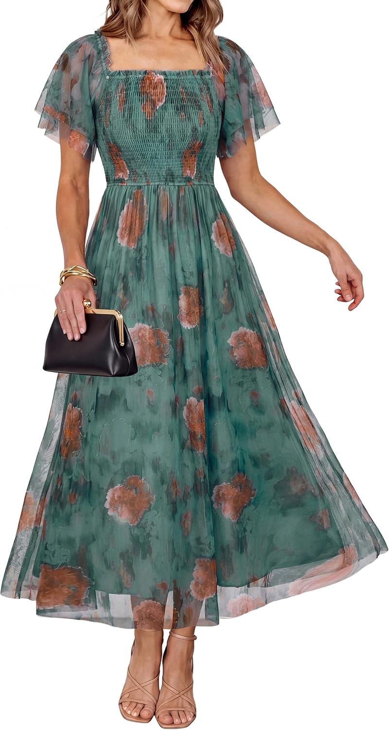 Simplee Women’s Floral Maxi Dress Just $49.99 at Amazon