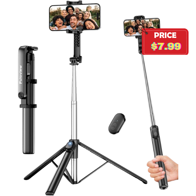 Selfie Stick Tripod Deal: Save 50%