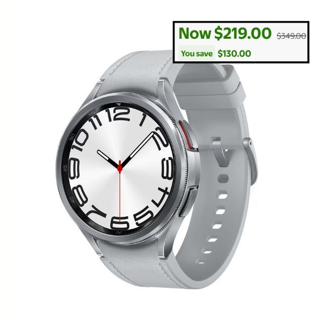 Samsung Galaxy Watch6 Deal: Save $130 at Walmart