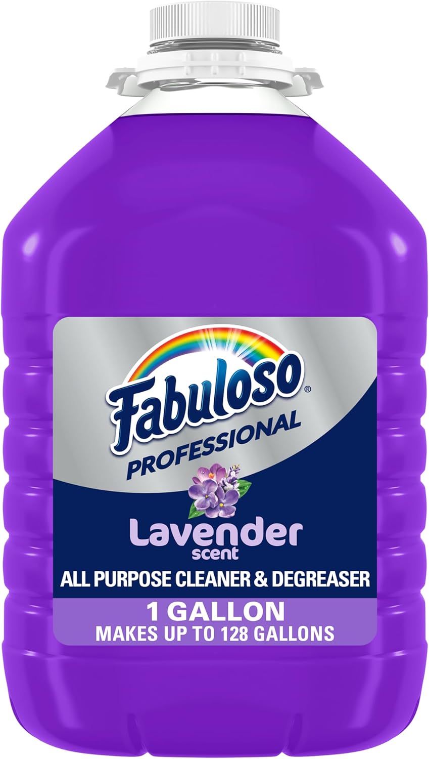 Fabuloso 1-Gallon All Purpose Cleaner bottle with Amazon price tag $10.39