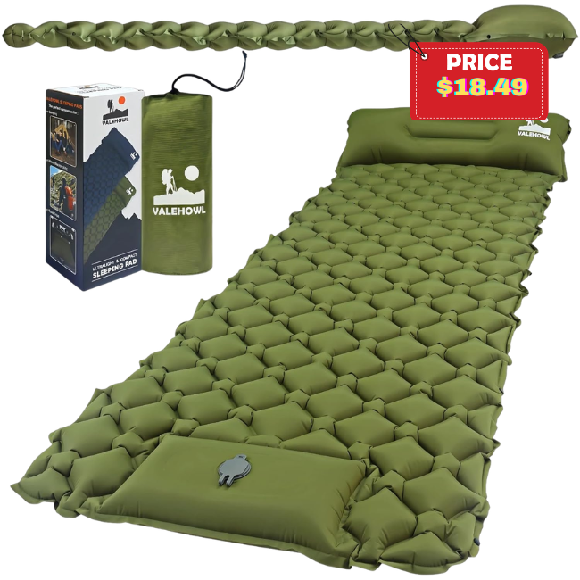Camping Sleeping Pad Promo: Save with JWWVGMRJ Code