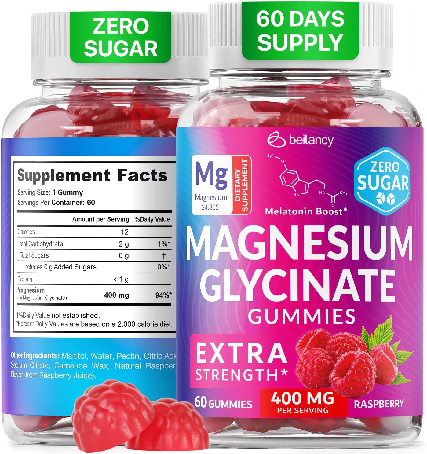 Magnesium Glycinate Gummies 400mg Only $16.99 (Reg. $19.99) at Amazon