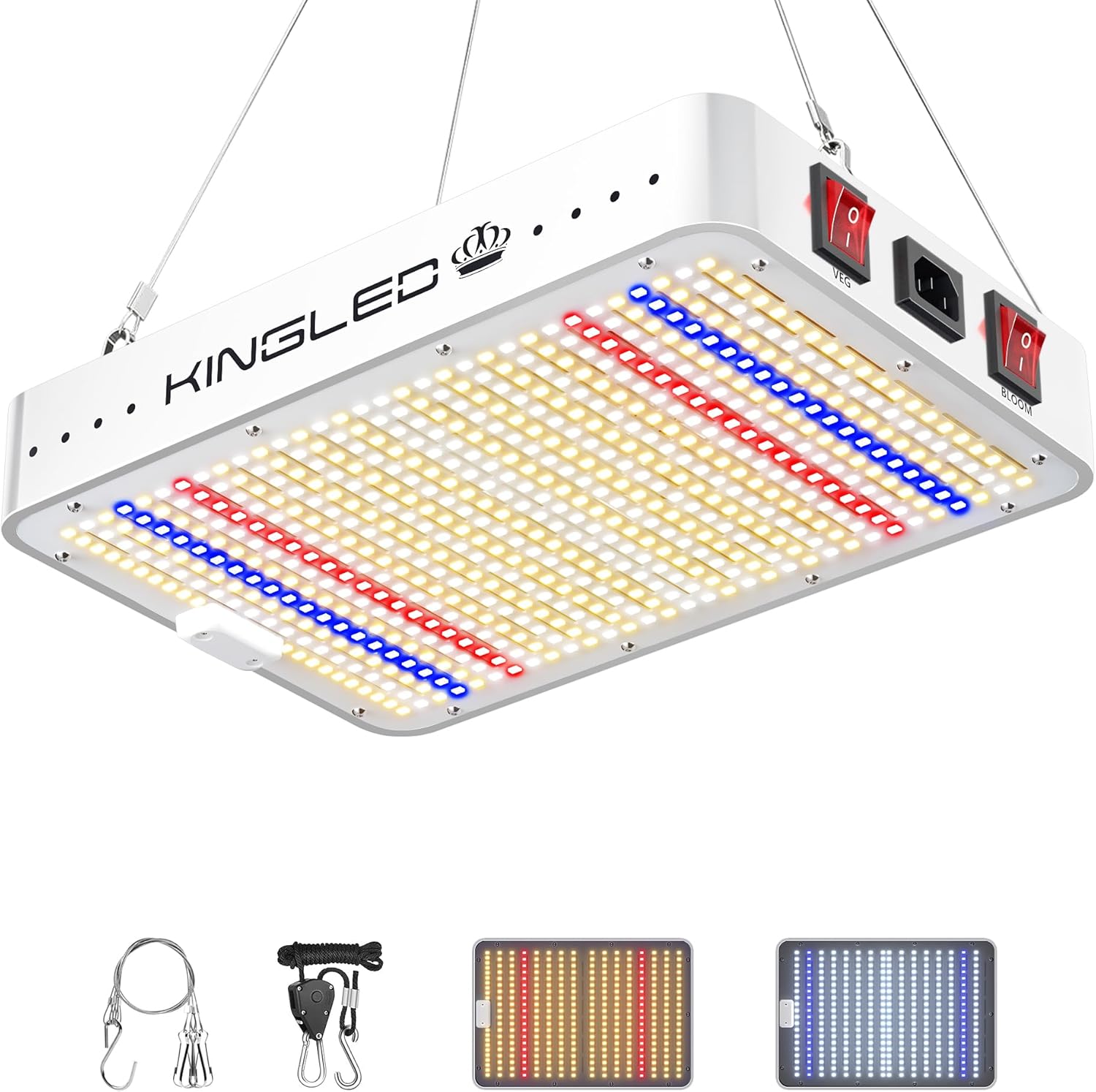 KingLED Grow Lights, KP1500 Full Only $79.99 (Reg. $88.99) at Amazon