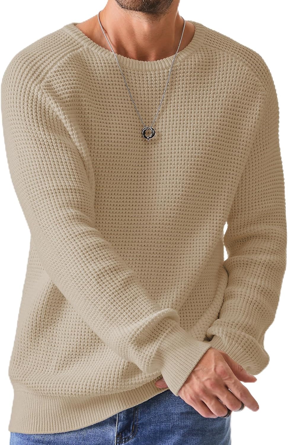 JMIERR Men’s Crewneck Sweater Only $45.99 (Reg. $45.99) at Amazon