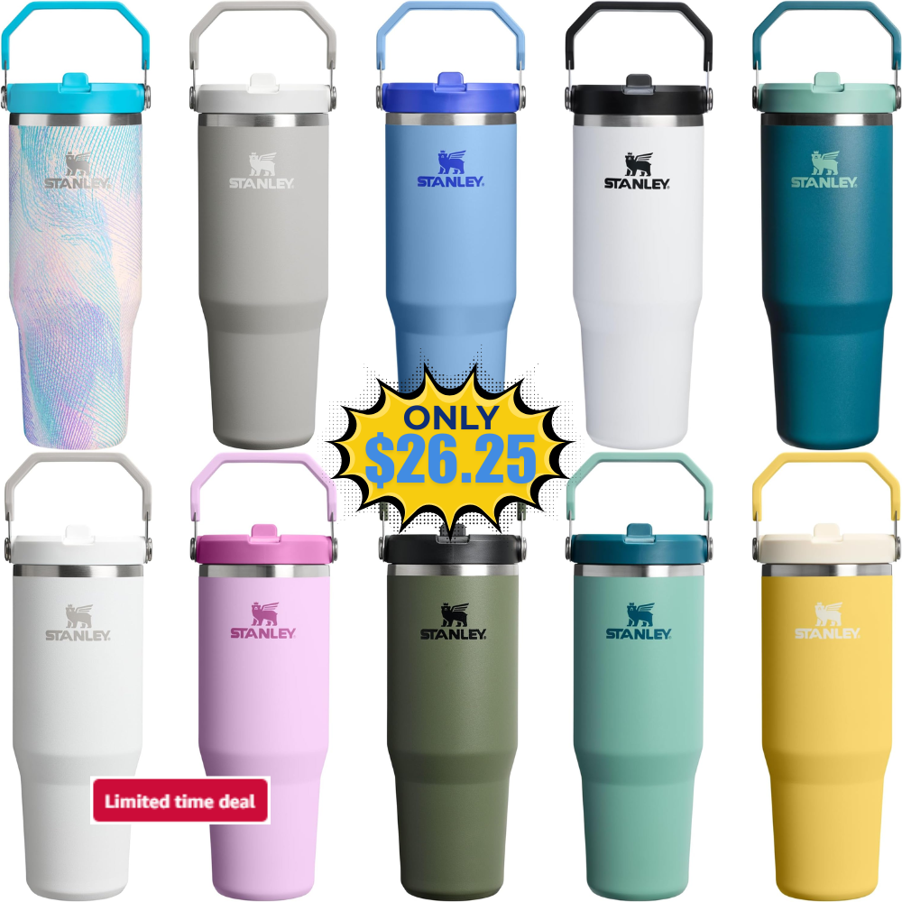 STANLEY IceFlow 2.0 Flip Straw Tumbler Deal: Save 25%