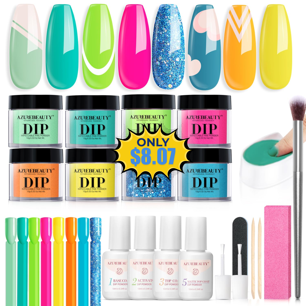 AzureBeauty Dip Nails Powder Starter Kit Deal: Save 5%