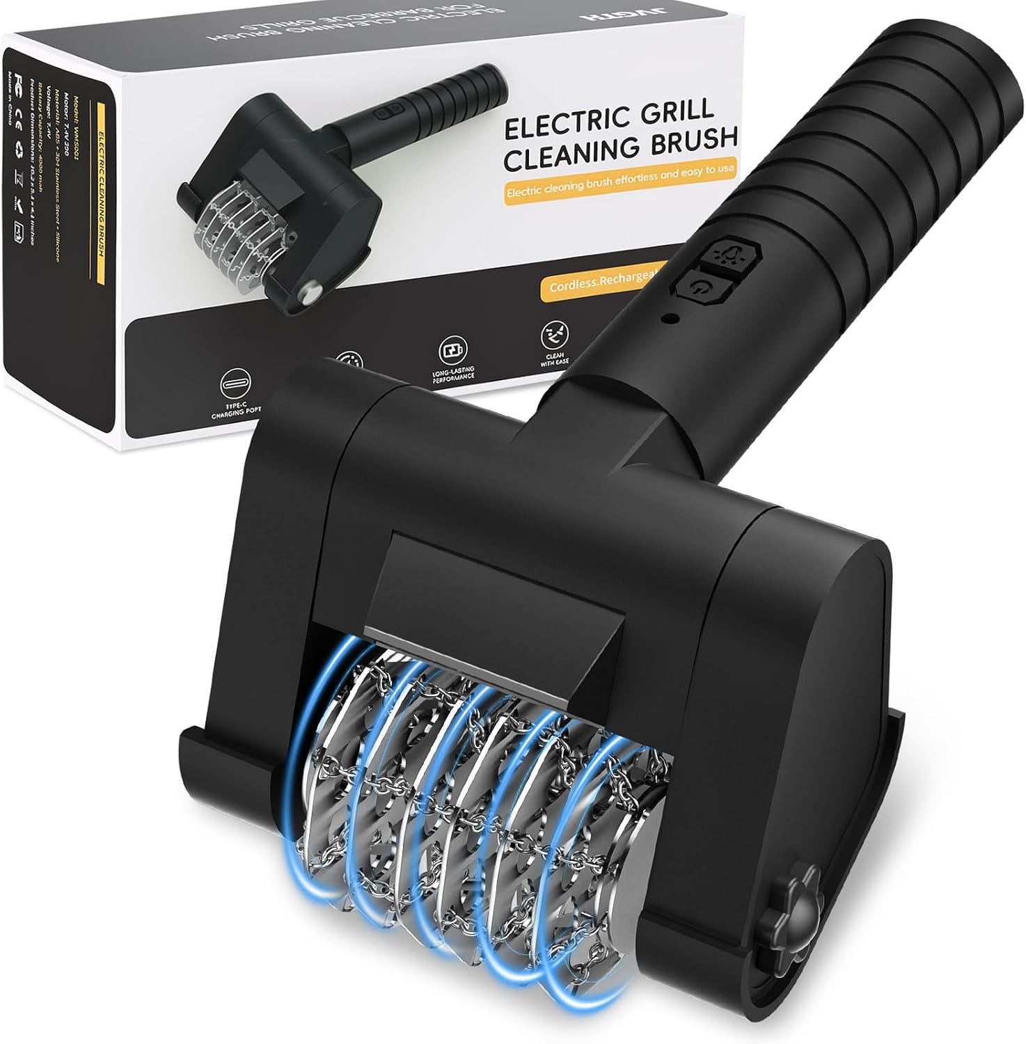 JVGTH Electric Grill Brush BBQ Only $50.99 (Reg. $69.99) at Amazon