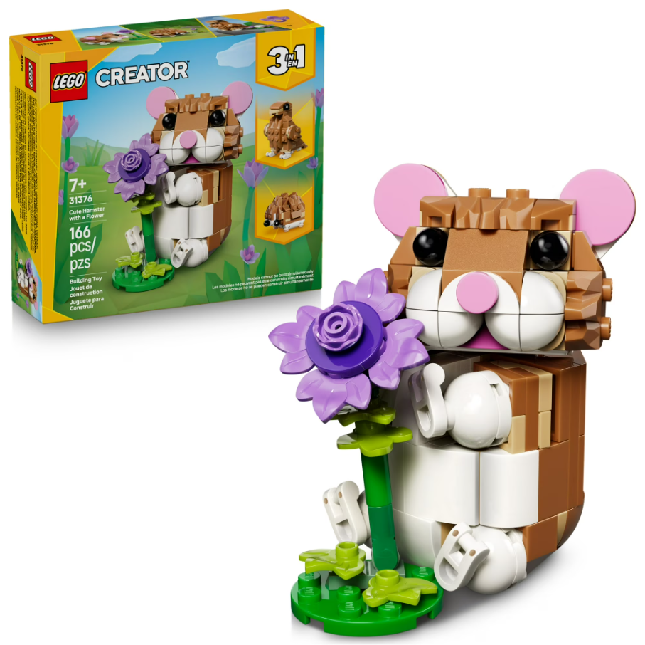 LEGO Creator 3 in 1 Cute Hamster Deal: Save $10.42 at Walmart