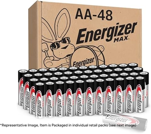 Energizer Max AA Batteries 48-Pack Only $19 (Reg. $39.98) at Home