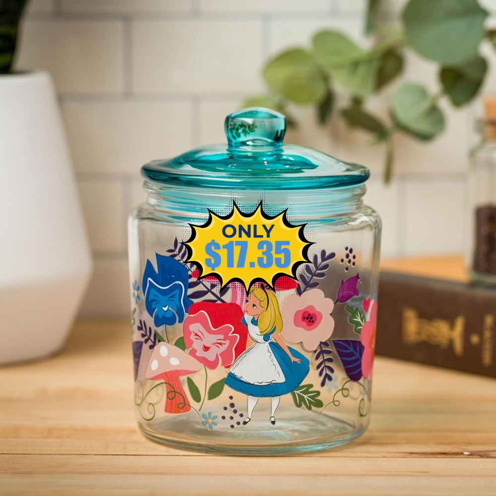 Alice in Wonderland Glass Jar Deal: Save 33%