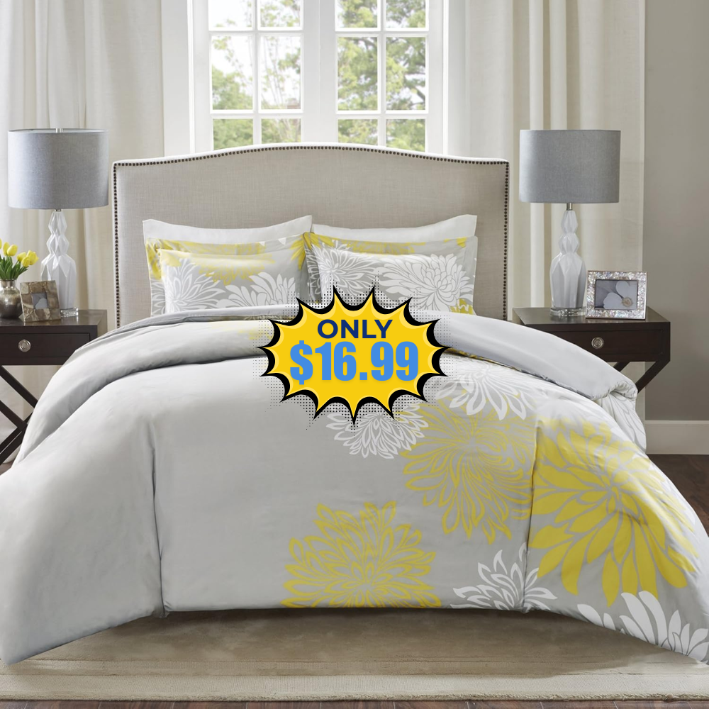 Comfort Spaces Enya Comforter Set Queen Deal: Save 16%