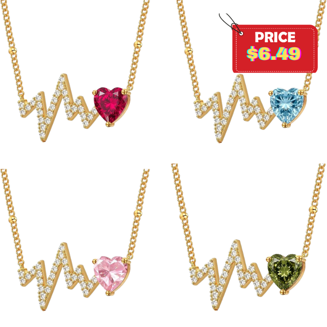 Heart Necklace Deal: Save 50%