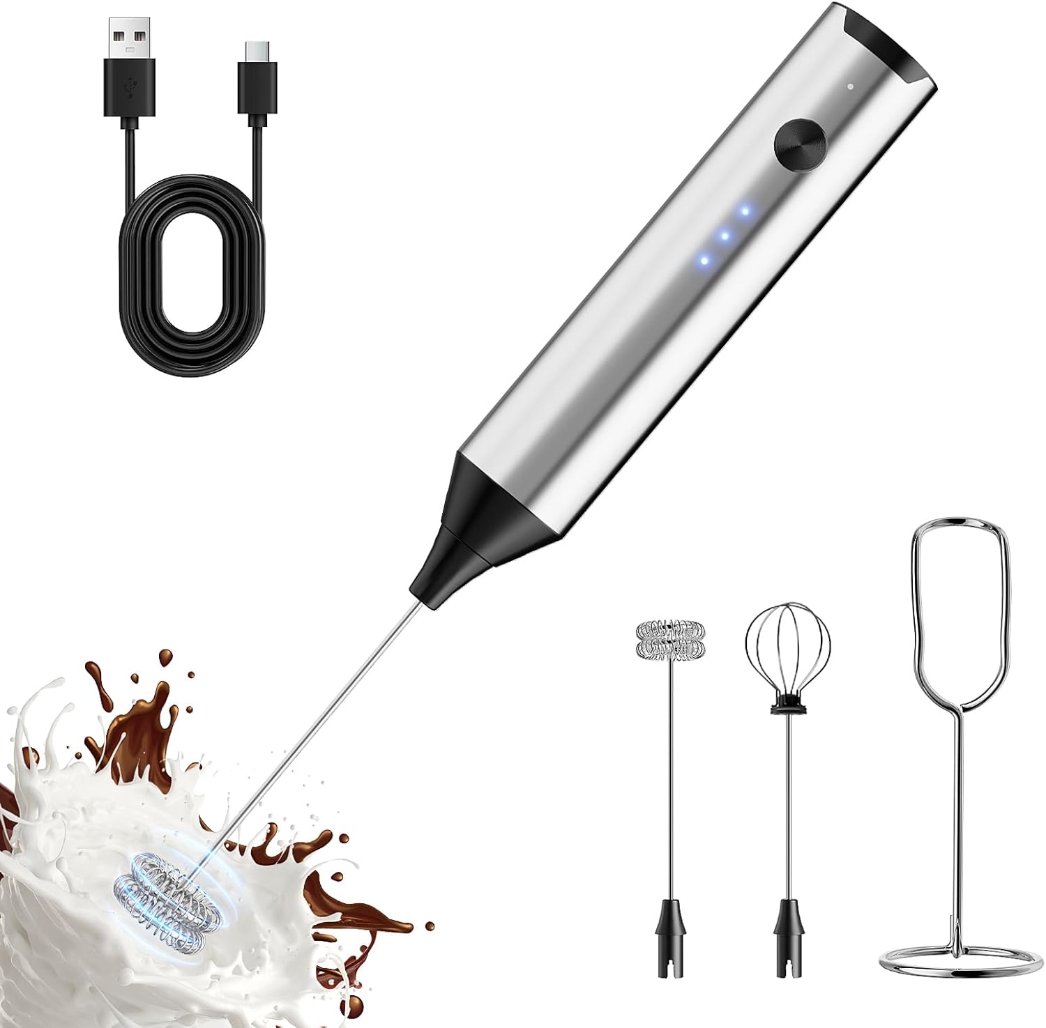 QTDHG Milk Frother Only $9.99 (Reg. $14.99) at Amazon