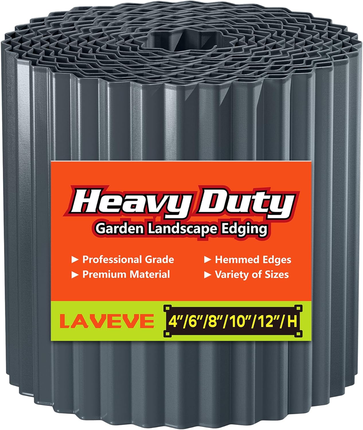LAVEVE Corrugated Metal Garden Edging Only $8.07 (Reg. $9.49) at