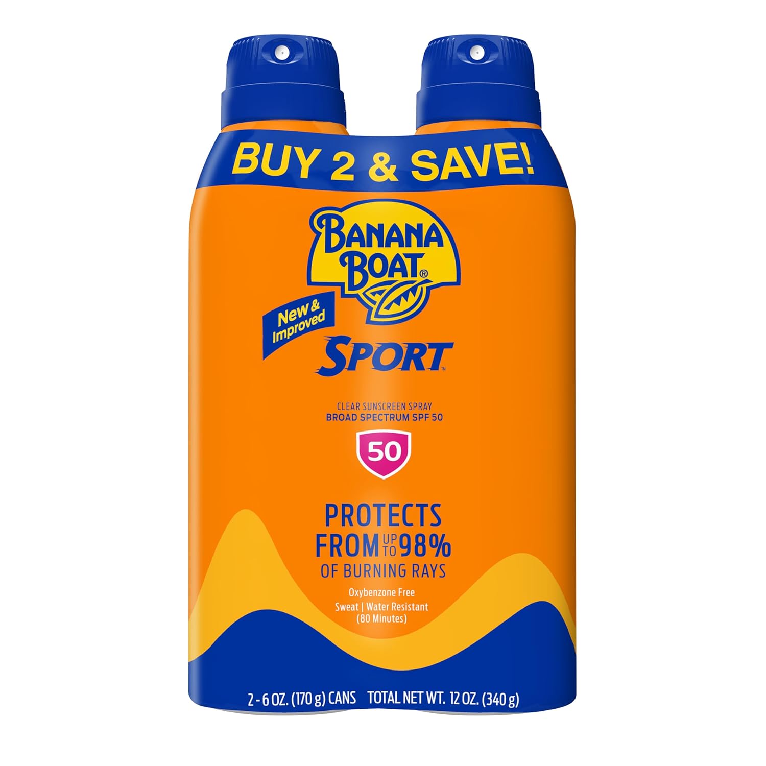 Banana Boat Sunscreen 2-Pack Only $13.59 (Reg. $18.99) at Amazon