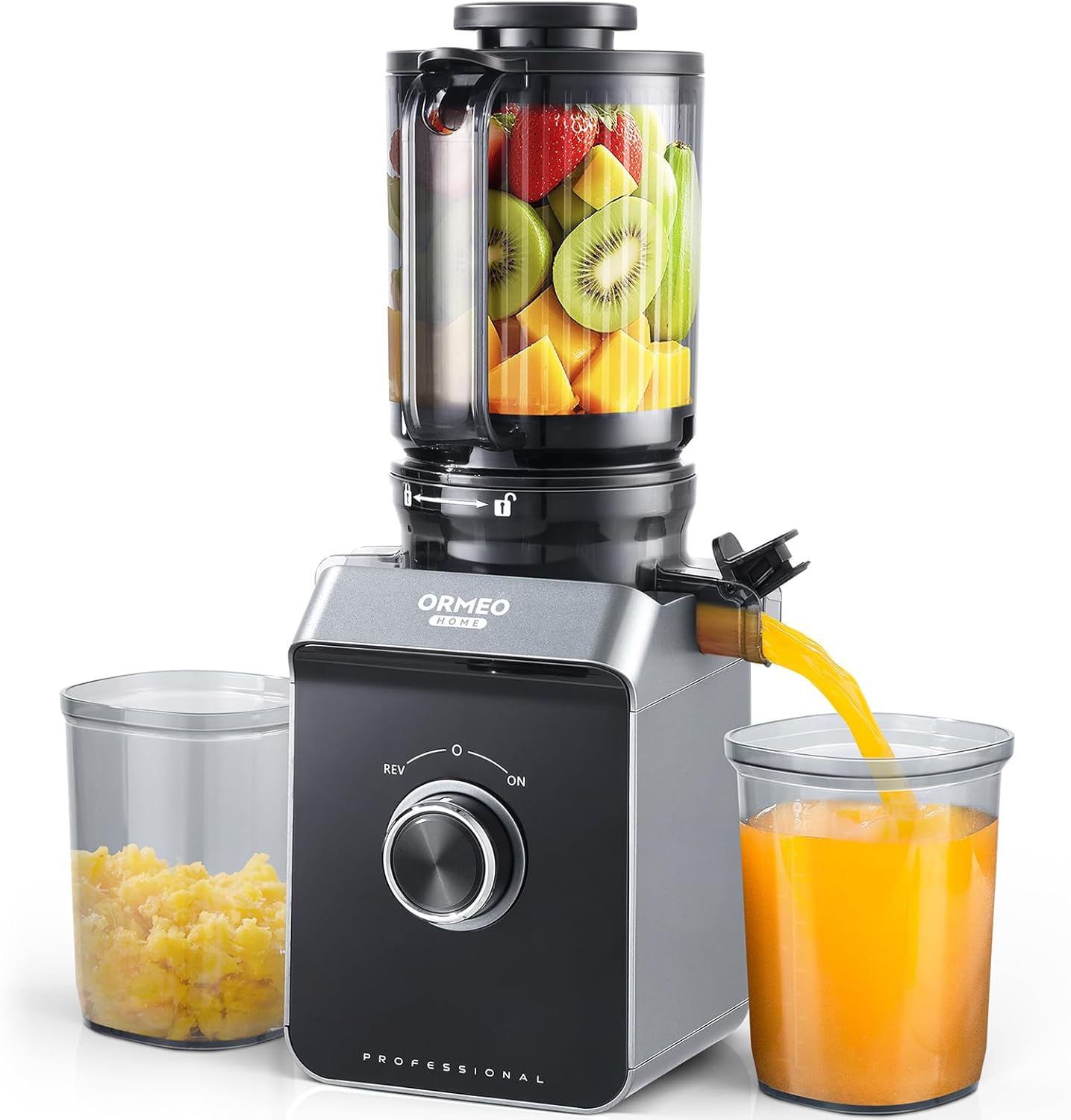 Cold Press Juicer, ORMEO HOME Masticating Only $99.94 at Amazon