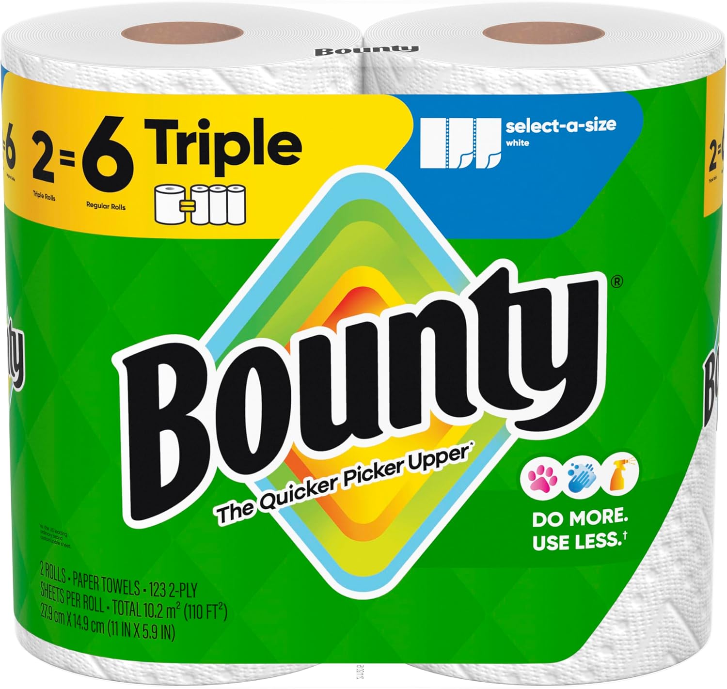 Bounty Paper Towels 2-Count Only $6.97 (Reg. $9.69) at Amazon
