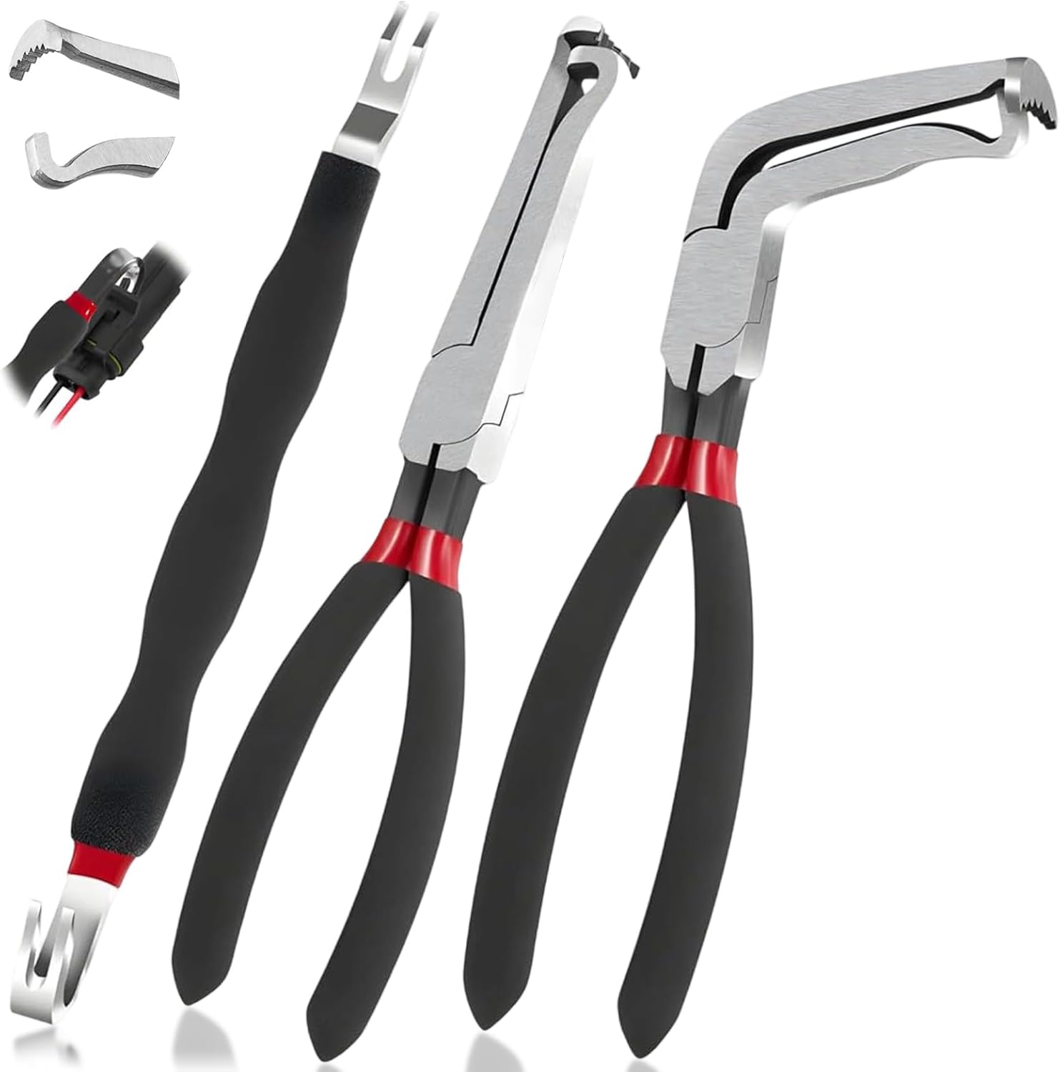 3-Piece SecureElastic Electrical Disconnect Pliers Deal at Home Depot