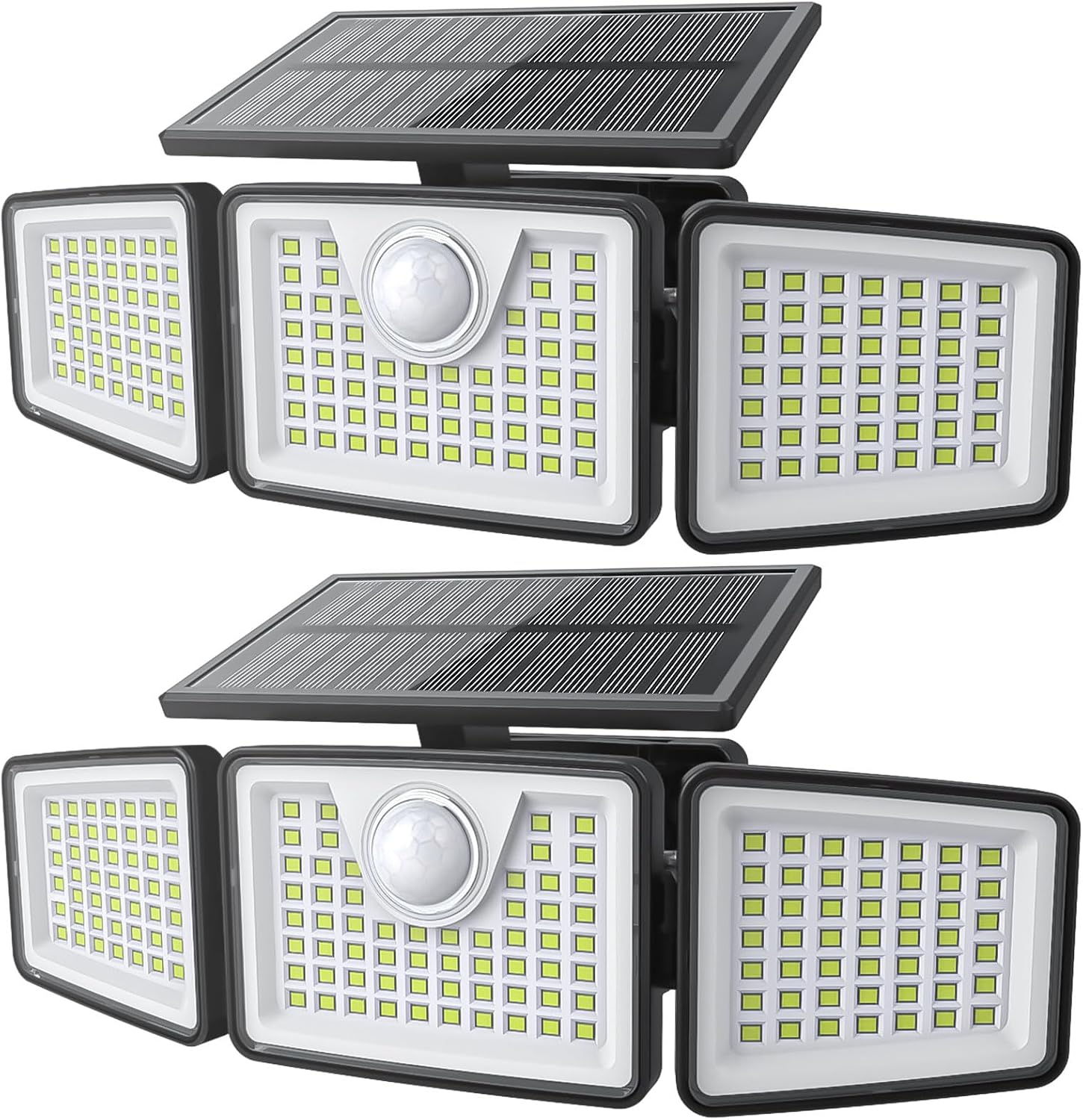 2-Pack 2500-Lumen Solar Lights Deal with Motion Sensor